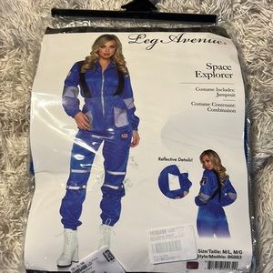 Leg Avenue Space Explorer Jumpsuit Costume M/L